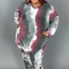 58 SET-B {Before The Dawn} Multi-Color Tie Dye Top & Pant Set EXTENDED PLUS SIZE 3X 4X 5X -Cheap Clothing Store BeforetheDawn