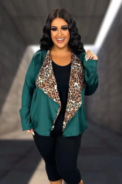 OT (Night Out In Memphis) Hunter Green & Leopard Cardigan -Cheap Clothing Store CEB23D6A A9C8 4AC1 B989 B6FF3F417869
