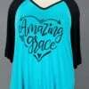 29 GT {Amazing Grace} Turquoise/Black Graphic Tee CURVY BRAND!!! EXTENDED PLUS SIZE XL 2X 3X 4X 5X 6X -Cheap Clothing Store FullSizeRender 0f8466a5 6ecd 473e 8391 4a1a091f0430