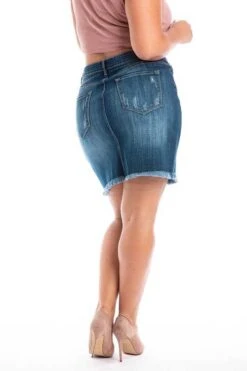 LEG-98 {Prove Them Wrong} Denim Button Front Skirt PLUS SIZE 1X 2X 3X -Cheap Clothing Store IMG 4330 22ac4cc1 668f 46ad 809c f5589b5e4a80