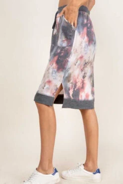 BT-I {That's Life} Charcoal Mauve Tie Dye Skirt SALE!!! PLUS SIZE XL 2X 3X -Cheap Clothing Store image 0550eee3 2a6f 4458 9945 f7de3c10e7b8