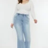 LEG-46 {KanCan} Med. High Rise Flared Jeans EXTENDED PLUS SIZE 16 18 20 22 -Cheap Clothing Store image 1727dc91 59e9 40de bfc5 bf55a168e40f