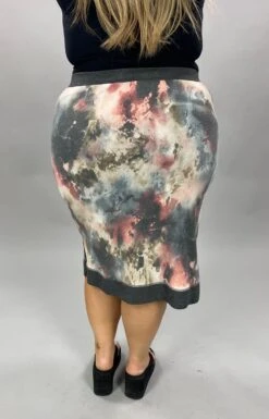 BT-I {That's Life} Charcoal Mauve Tie Dye Skirt SALE!!! PLUS SIZE XL 2X 3X -Cheap Clothing Store image 1aff7c2b f810 4423 8fc2 633def05f7f4