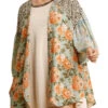 16 OT-I {Out Of Line} Umgee ! Sage Multi-Print Kimono PLUS SIZE XL 1X 2X -Cheap Clothing Store image 2ae1a09c 992a 46a4 917a 56fce44b8d45