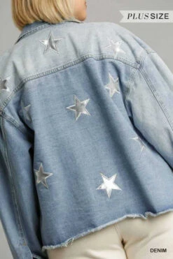 41 OT-A {Mega Star} "UMGEE" Light Blue Denim Jacket PLUS SIZE XL 1X 2X -Cheap Clothing Store image 3743e78c 67dc 45e6 bb72 a43e62a3caf2