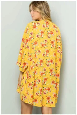 65 OT-F {Flowers In Sunshine} Yellow Floral Printed Cardigan PLUS SIZE -Cheap Clothing Store image 381de002 227a 4c53 bf3e 0f54c2d5b4ae