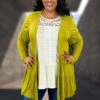 OT-C {Story Teller} Lightweight Avocado Layered Cardigan -Cheap Clothing Store image 38551b91 f930 4162 9807 31fca57431cb