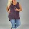 51 Or 44 SV-A {Ease Along} Violet Mineral Wash V-Neck Top PLUS SIZE 1X 2X 3X -Cheap Clothing Store image 3c5a3597 5ddc 4b0e a817 2fb4cc3dda66