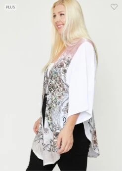 33 OT-Z {Elevate Your Style} White/Khaki Floral Cardigan PLUS SIZE XL 2X 3X -Cheap Clothing Store image 3e4a9bc2 b4ba 4278 9945 cdbbd599c442