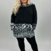 59 OR 32 HD-C {Time To Unwind} Black/Gray Leopard Print Hoodie SALE!!! PLUS SIZE 1X 2X 3X -Cheap Clothing Store image 4b777381 ce0c 42b6 b0a7 f61840f02c1e