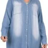 24 SLS {Doing Alright} Medium Denim Chambray Tunic PLUS SIZE 1X 2X 3X -Cheap Clothing Store image 4cfe4fc4 276d 4ef0 bf6f f68dc12ff548