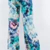BT-R {Keep It Laid-Back} SALE! Blue Starburst Wide Leg Pants PLUS SIZE 1X 2X 3X