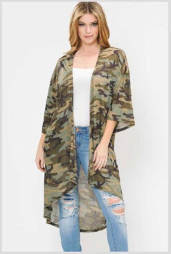 OT-W {In The Army Now} Camoflauge Sheer Long Cardigan PLUS SIZE 1X 2X 3X SALE!! -Cheap Clothing Store image 56abbd61 e39a 4c07 acfa 6894d6977087