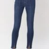 LEG-79 {Judy Blue}Dark High Waist Front Seam & Slit Skinny Jeans EXTENDED PLUS SIZE 16W 18W 20W 22W 24W -Cheap Clothing Store image 5d315264 1639 476a 9598 0fe8825d9766