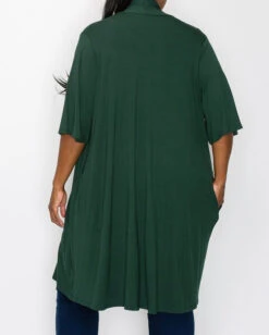 39 OT {Living In Style} Green Short Sleeve Duster W/Pockets CURVY BRAND!!!! EXTENDED PLUS SIZE 4X 5X 6X -Cheap Clothing Store image 62eb903c e7e3 42ca 89bb 95ab5a67646b