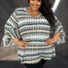 88 PQ {Meant To Appeal} Ivory/Multi-Color Print Top EXTENDED PLUS SIZE 4X 5X 6X -Cheap Clothing Store image 8b261920 f802 4756 a457 115b036bd24c