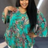 96 PQ-I {Peaceful Presence} Turquoise Paisley Print Tunic PLUS SIZE XL 2X 3X -Cheap Clothing Store image aa9b7adf 7758 4bab b2d9 afa47b9050f7