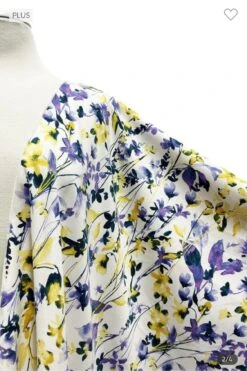 52 OT-B {Sweet As Ever} SALE! Ivory/Lavender Floral Kimono EXTENDED PLUS SIZE 3X 4X 5X -Cheap Clothing Store image ab80631d a991 41dc ab3b 2f4f5dd24f70