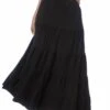 BT-Y {Classy Meets Comfort} Black Tiered Skirt PLUS SIZE 1X 2X 3X -Cheap Clothing Store image b1d34b5b b299 441f b7ed 8495f3cb1522