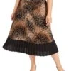 BT-A M-109 "ALFANI" {Animal Instinct} Leopard Skirt Retail $89.50!!PLUS SIZE 0X 1X 2X 3X