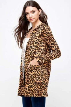 22 OT-P {Hold On Tight} Leopard SALE!!! Hooded Cardigan PLUS SIZE XL 2X 3X -Cheap Clothing Store image b8e2c231 706a 470e a968 cdee5526c395