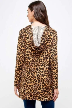 22 OT-P {Hold On Tight} Leopard SALE!!! Hooded Cardigan PLUS SIZE XL 2X 3X -Cheap Clothing Store image c0250291 0325 4614 8c6c 88e861c8468c