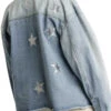 41 OT-A {Mega Star} "UMGEE" Light Blue Denim Jacket PLUS SIZE XL 1X 2X
