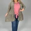 35 OT-A {Holding On} Mocha Tiered Cardigan W/Hood PLUS SIZE 1X 2X 3X SALE!! -Cheap Clothing Store image d1248182 b099 4151 97d8 799746250766