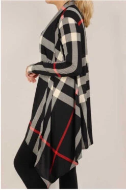 30 OT-C {Not My Type} Black Red Plaid Cardigan PLUS SIZE XL 2X 3X -Cheap Clothing Store image dfad4a25 e0bc 4384 b941 ca9c8efbf6c5