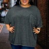 42 SSS-A {Call Me Comfy} Black Burn Out Raw Edge Top PLUS SIZE 1X 2X 3X -Cheap Clothing Store image eb7e3b28 6320 4995 889a ae348de4e973