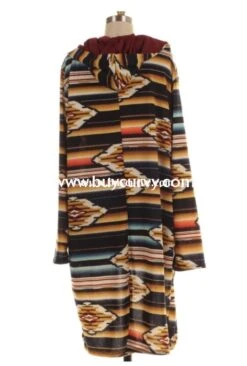 OT-C {Best Of Times} Burgundy Aztec Print Cardigan -Cheap Clothing Store ot c best of times burgundy knit aztec print cardi sale outerwear curvy boutique plus size clothing 2 997